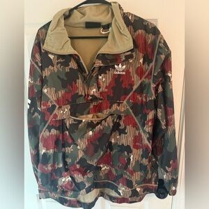 Adidas Camo Windbreaker